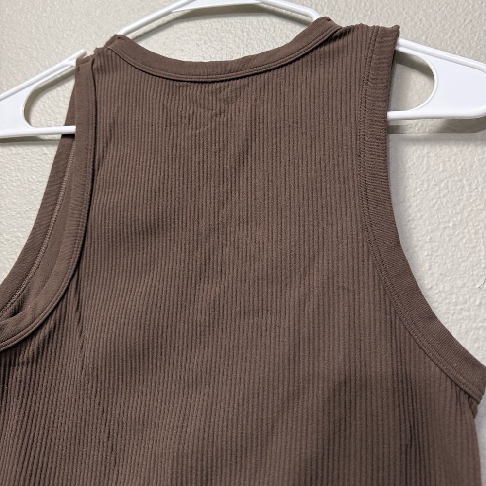 Pacsun Contour High Neck Seamless Tank Top - Picture 7 of 9